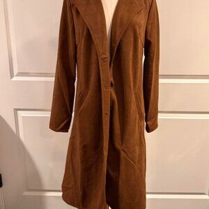 Women's Brown and Tan Coat